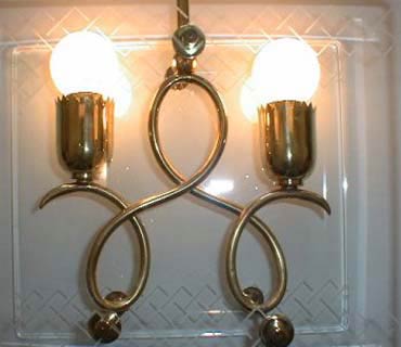 漂亮燈飾：燈具中的雙胞胎（圖）