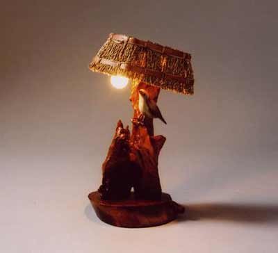 自然派藤燈 圈圍燈光精靈（圖）