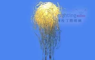 美麗燈具設(shè)計 溫柔的鳥巢(圖)