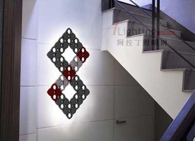 絕妙設計 多彩可組合裝飾燈(圖)